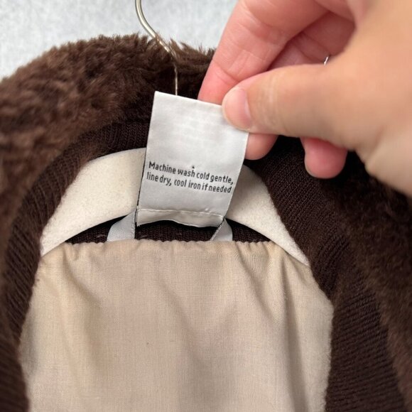 Cabi Womens Puffer Quilted Vest Size M Brown Plaid Corduroy Equestrian Style 694 - Picture 7 of 11